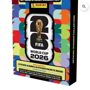 Panini FIFA World Cup 2026 Collectable Tin, Sticker Album & 16 Sticker packets